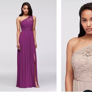 Purple Bridesmaid Dress